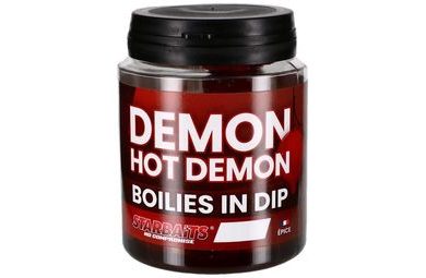 Starbaits Boilies v dipe Hot Demon 150g