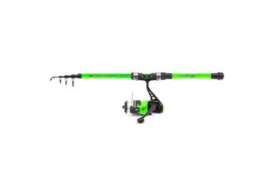 Saenger Prút Newcomer II Tele 1,8m 10-25g + Navijak 25 FD + Vlasec 0,22mm