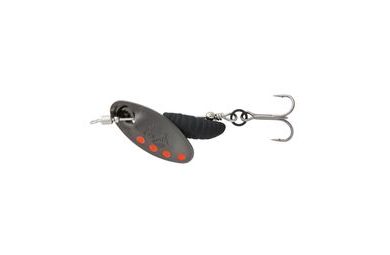 Savage Gear Třpytka Grub Spinners Black Red Black