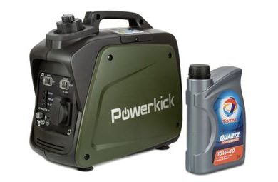 Powerkick Elektrocentrála Generator 800 +1l oleje Zdarma!