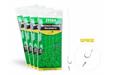 Zfish Návazec Method Feeder Rig Spike FC 5ks