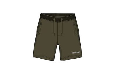 Sonik Kraťasy Green Fleece Shorts