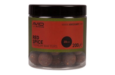 Avid Boilies Premium Wafters Red Spice Belachan 20mm 200g