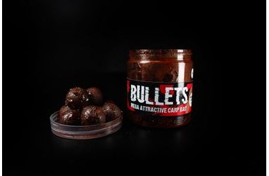 G.B.U. Dipované boilies BULLETS SQUID 77 200g