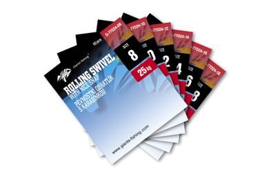 Zfish Obratlík s karabínkou Rolling Swivel & Hooked Snap 10 ks