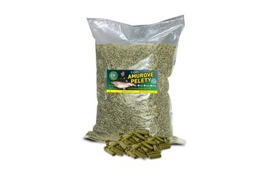 Chyť a pusť Amurové pelety 8mm 10kg