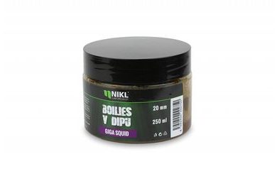 Nikl Boilies v dipe Giga Squid 250g