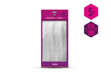 Delphin PVA hranatý sáček s otvory 'tastic XXL / 5ks