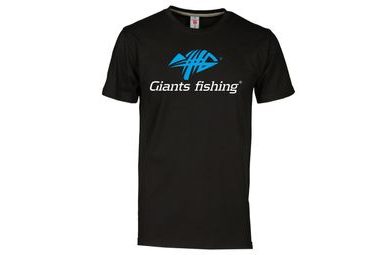Giants Fishing Tričko pánské černé Giants Fishing