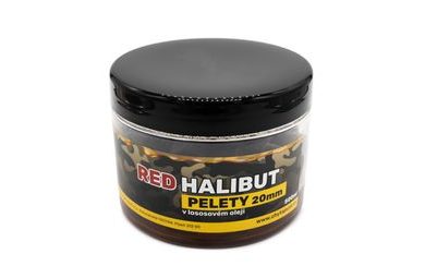 Chyť a pusť Pelety Red Halibut v lososovém oleji 500ml