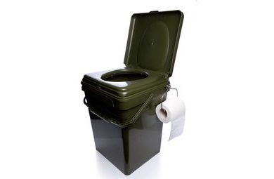 RidgeMonkey Kompaktná prenosná toaleta CoZee Toilet Seat Full Kit
