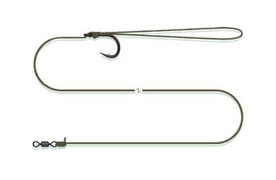 Madcat Návazec Coated Pellet Rig Sinking