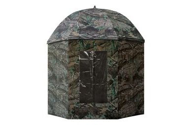 Suretti Deštník s bočnicí Full Cover Camo 2,5m