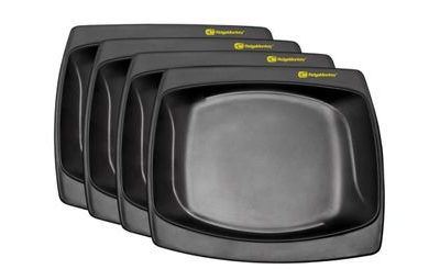 RidgeMonkey Sada talířů DLX Standard Plate Four Pack 4ks