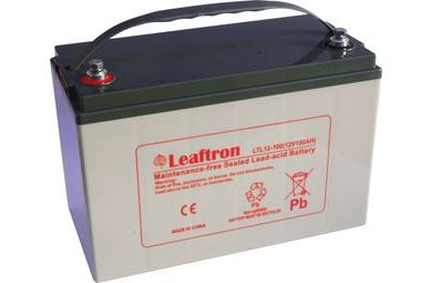 Leaftron Olověný akumulátor 12V 100Ah pro elektromotory