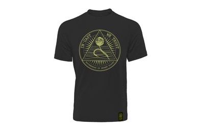 Fox Tričko Black / Camo Logo T-Shirt