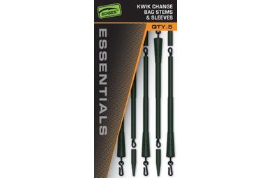 Fox Montáž Edges Essentials Kwik Change Bag Stems and Sleeves 5ks