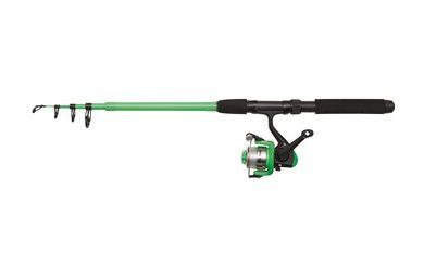 Kinetic Detská sada Little Viking Tele Combo 5'6 4-21g Zelená