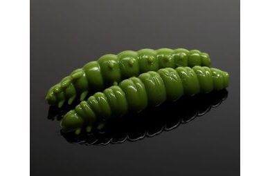 Libra Lures Larva Olive Green