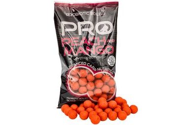 Starbaits Boilies Pro Peach & Mango 800g