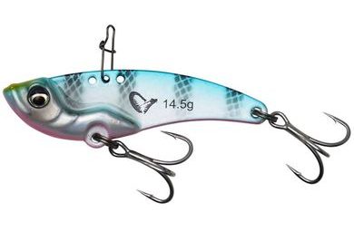 Savage Gear Wobler Vib Blade Blue Pink Stripes