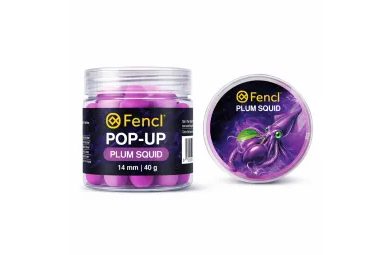 Fencl Boilies Pop Up Plum Squid