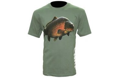 Zfish Tričko Carp T-Shirt Olive Green