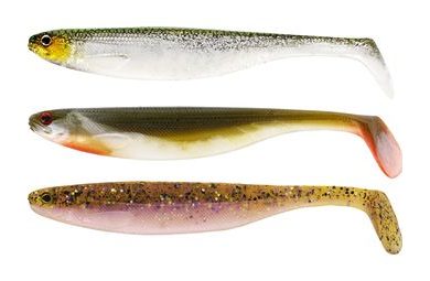 Westin Gumová nástraha ShadTeez Slim Clear Water Mix 19 10cm 6g 3ks