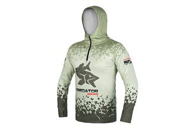 Delphin Tričko s kapucí UV Armor 50+ Predator