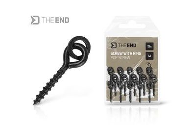 Delphin Vrtáček s kroužkem TheEND POP Screw 15ks