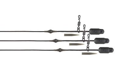 Fox Montáž Edges Heli-Clip Rigs Leadcore 50lb 3ks