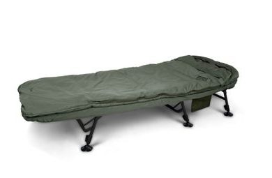 Fox Ležadlo so spacím vakom R Series Camo Sleep System