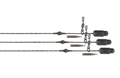 Fox Montáž Edges Naturals Heli-Clip Rigs Copper Core 50lb 3ks