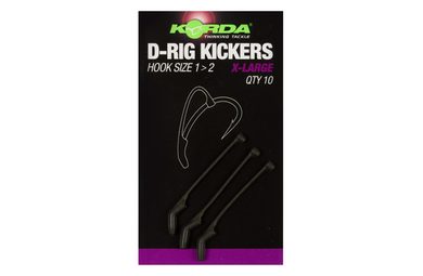 Korda Rovnátka Kickers D Rig Green 10ks