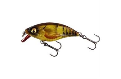 Westin Wobler BuzzBite SR Crankbait Low Floating Clear Brown Craw 