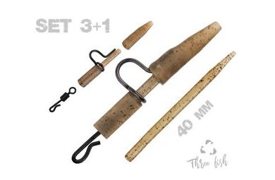 Zfish Závěska Heavy Duty Clip Complete Set 40mm