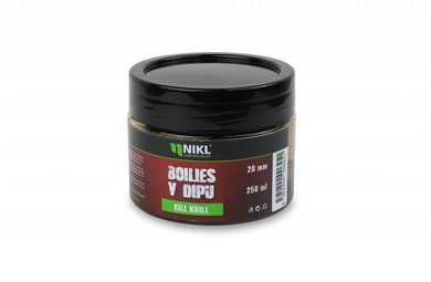 Nikl Boilies v dipe Kill Krill 250g