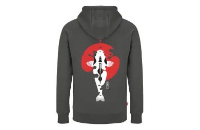 KUMU Mikina Rising Sun šedá