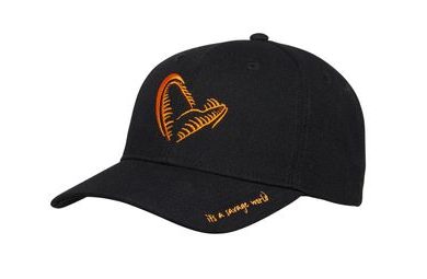 Savage Gear Šiltovka Jaw Baseball Cap Black