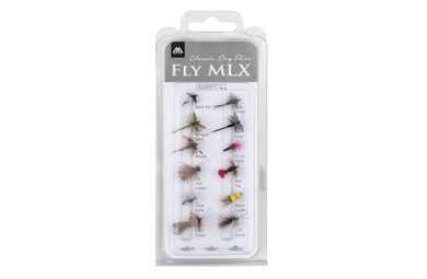 Mikado Sada suchých mušek Dry Flies Barbed 12ks