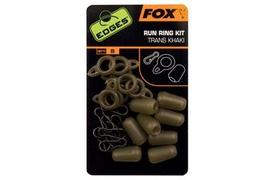 Fox Sestava na únikovou montáž Edges Run Ring Kit 8ks