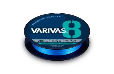Varivas Šňůra 8 Ocean Blue 150m