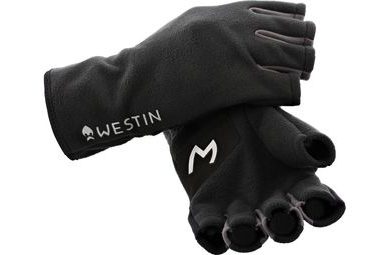 Westin Rukavice HLF Fleece Gloves Carbon Black