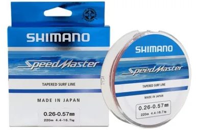 Shimano Ujímaný vlasec Speedmaster Surf Taper ld Clear 10x15m