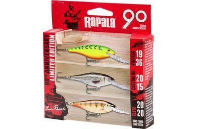 Rapala Wobler 90 Years Lure Kit Shad Rap