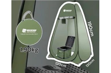 Giants fishing Skládací přenosná toaleta Folding Toilet Compact