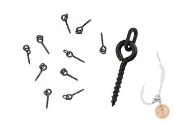 Zfish Vrtáček s Kroužkem Bait Screw & Oval Ring 10ks