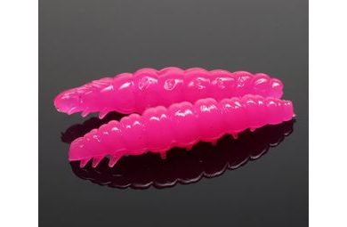 Libra Lures Larva Hot Pink
