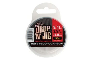 Fox Rage Fluorocarbon Drop 'N' Jig Fluorocarbon 50m