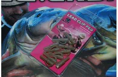 LK Baits Lead Clip Peg Camo Muddy